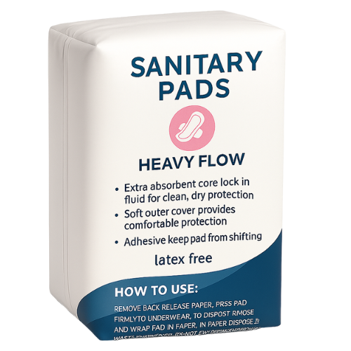 Anti Bacteria Extra Long Sanitary Pads, X-Large