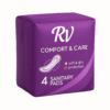 Cotton Period pad for Women - Pack of 4 (M-L) | 360°