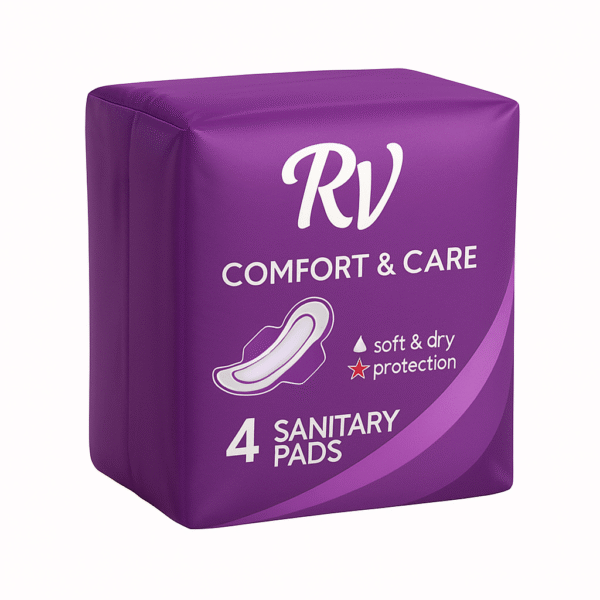 Cotton Period pad for Women - Pack of 4 (M-L) | 360°
